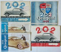 Cliquez ici pour consulter la fiche d�taill� de  PEUGEOT 202 DEPLIANT 